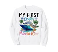 Mis primeras Vacaciones en Crucero en Puerto Rico Sudadera