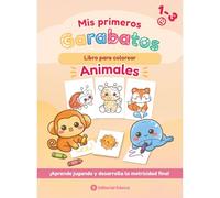 Mis Primeros Garabatos Animales | Cuaderno para Colorear y Primeros Trazos | Dibujos Grandes de Animales para Niños de 1 a 3 Años | 64 Páginas | Actividades de Grafomotricidad Infantil
