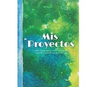Mis proyectos. Libro en blanco para escribir, planes, estudios, ideas y conceptos. Bloc para estudio, diseño, dibujo, escritura creativa ó ... resistente tipo libro en blanco 21,6x28 cm
