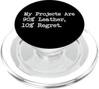 Mis proyectos son 90% cuero divertido carpintería cuerería PopSockets PopGrip para MagSafe