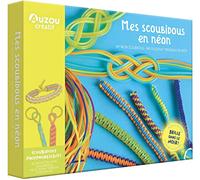 Auzou Toys Mon COFFRET D'ARTISTE - Mes SCOUBIDOUS EN NÉON