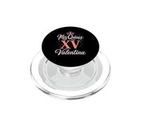 Mis Quince Valentina 15 Quinceañera Fiesta de Cumpleaños Mexicana PopSockets PopGrip para MagSafe