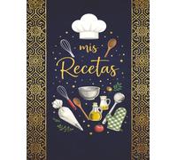 Mis Recetas: Cuaderno de recetas en blanco para inventar tus 100 platos favoritos | Tamaño A4, 110 páginas. -7-