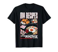 Mis recetas tienen anime Arcs Meme Quote Camiseta