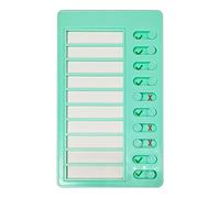 Mis tareas lista de verificación tablero portátil práctico ajustable desmontable ancianos cuidado diario para la mitad de la almohadilla para las mujeres trabajan