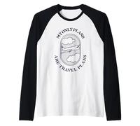 Mis únicos Planes Son los Planes de Viaje (Declaración de Viaje) Camiseta Manga Raglan