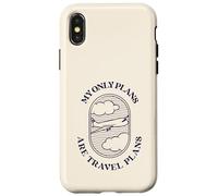 Mis únicos Planes Son los Planes de Viaje (Declaración de Viaje) Carcasa para iPhone X/XS