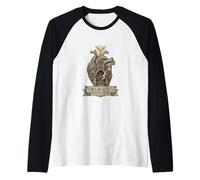 Misa católica Tradicional Latina Camiseta Manga Raglan