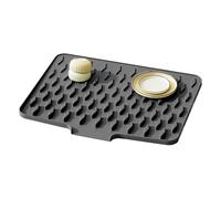 Misaakoeq Alfombrilla Para Secado De Platos,Forro Antideslizante De Drenaje De Encimera | Tapetes De Silicona Para Cocina,Para Baño, Grifo, Fregadero, Estación De Café, Aseo, Ducha, Apartamento, Bar