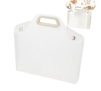 Misaakoeq Carpetas transparentes para documentos | Carpetas de bolsillo transparentes - Funda impermeable reutilizable portátil para organización de sobres de recetas, proyectos de currículum, bolsa