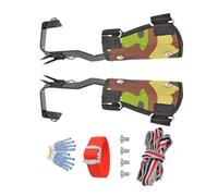 Misaakoeq Kit de Escalada de Árboles,Herramientas De Detención De Caídas,Equipamiento Para Escalar Postes - para Trabajo de Arboricultura, Construcción, Rescate en Montaña