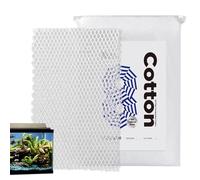 Misaakoeq Medios filtrantes para peceras - Filtro de Estanque, Hilo de Acuario, Almohadilla de purificación de Agua, Almohadillas de Filtro de algodón cortables, Almohadilla de Filtro de