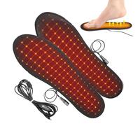 Misaakoeq Plantillas Calefactables para Botas de Esquí | Almohadilla Térmica con 3 Ajustes De Temperatura,Calentador de Pies,para Hombres Mujeres Jóvenes Familia Actividades De Invierno Clima Frío