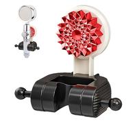 Misaakoeq Soporte De Para Alcachofa De Ducha - Soporte Ajustable Sin Necesidad De Perforación, De Pared Para La Ducha,para uso en paredes de baño hogar autocaravana esponja y toallas