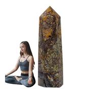 Misaakoeq Varita de | Positive - Varitas de natural con 6 facetas para decoración de habitación, hogar, acuario, reiki