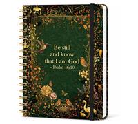 Misaidou Lined Spiral Notebook, Pretty Hardcover Notebooks 6''x 8.4'', Cottagecore Cover, Notebook for Work, Note Taking, Journaling, Writing, Unique Gift, Daily Journal for Women Girls