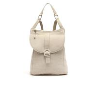 MISAKO Alanu mochila antirrobo efecto rafia Mujer - Alanu Beige 36x28x11cm