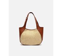 Misako Dapri bolso de hombro efecto rafia ED. Natural