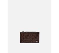 Misako Leo monedero pequeño animal print ED. Marrón