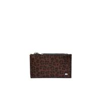 MISAKO Leo Monedero pequeño Animal Print ED. Mujer - Leo Marrón 9x7x1cm