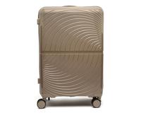 MISAKO Maleta Grande de Viaje Florencia Visón Unisex - Equipaje rígido de 75x29x48cm de