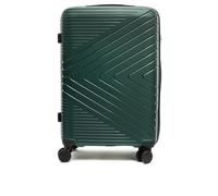 MISAKO Maleta Grande de Viaje Milan Verde Unisex - Equipaje rígido de 76x28x46cm de 4 Ruedas