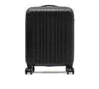 MISAKO Maleta Pequeña de Viaje Luisa Negro Unisex - Equipaje rígido de 55 X 38 X 20 cm de 4 Ruedas