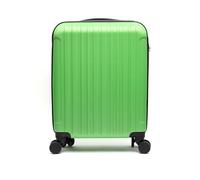 MISAKO Maleta Pequeña de Viaje Luisa Verde Claro Unisex - Equipaje rígido de 55 X 38 X 20 cm de 4 Ruedas
