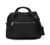 MISAKO Nidia Bolsa Fin de Semana en Nylon con Bandolera extraíble Mujer - Nidia Negro 42x20x29cm