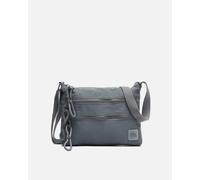 Misako Nire bolso bandolera pequeño en nylon Gris claro