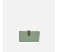 Misako Ornella monedero grande bicolor ED. Verde