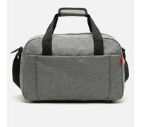 MISAKO PICU Bolsa Fin de Semana en Nylon Reciclado con Bandolera extraíble Mujer - PICU Gris 25 X 39 X 20 cm