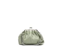 MISAKO Raina bolso de fiesta pequeño con doble asa y cierre de boquilla Mujer - Raina Verde 14 X 24 X 9 cm