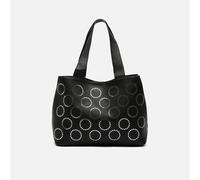 Misako Yura bolso shopper grande con detalles metálicos ED. Negro