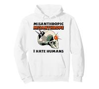 Misántropo misantrópico - Odio a los Humanos (gráfico) Sudadera con Capucha