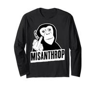Misántropo Mono odiador Manga Larga