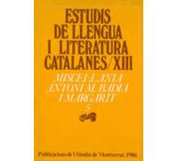 Miscel Lània Antoni M. Badia I Margarit. (t.5)