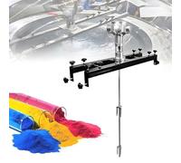 Miscelador de Pintura Neumático Horizontal,Agitador de Aire IBC 1/2HP 3/4HP 1HP,Máquina Mezcladora 0-2500RPM con Hélice Plegable,Tanque para Pintura,Tinta,Recubrimiento,Pegamento(Large 5Cylinder)