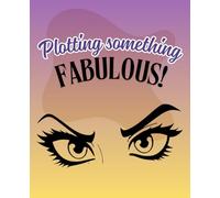 Mischievous Eyes Lined Notebook for Women: Wide Ruled Paper, Clever College Composition Book for Girls, Teens, Students & Boss Babes - 7.5 x 9.25", 110 Pages | Fun Gift for Her