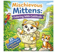 Mischievous Mittens: Coloring With Cattitude | Cute Cat Coloring Book for Young Children