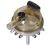 MISDBOUBM Colector de leche de 400 cc, garra de ordeño, herramienta de ordeño para vacas y ovejas con base de acero inoxidable y hebilla recta, material de PC de grado alimentario para granj