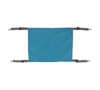 MISDBOUBM Cute Reversible Cat Hanging Hammock, Pet Cage Hammock with Adjustable Nylon Straps and Metal Hooks, Dual - Sided Warm and Breathable Design for Cats Rabbits Ferrets, Soft Polyester (Azul)