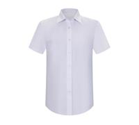 MISEMIYA - Camisa Camarera Mujer con Mangas Corta - Uniforme HOSTELERIA Mujer - 8726B - XXL, Blanco