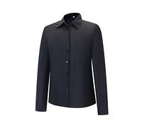 MISEMIYA - Camisa Camarera Mujer con Mangas LARGAS - Uniforme HOSTELERIA Mujer - 8726 - M, Negro