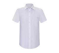 MISEMIYA - Camisa Camarero Hombre con Mangas Cortas - Uniforme HOSTELERIA para Hombre - 8734B - L, Blanco