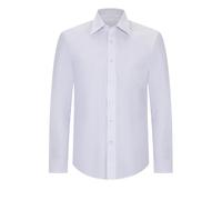 MISEMIYA - Camisa Camarero Hombre con Mangas LARGAS - Uniforme HOSTELERIA para Hombre - 8734 - L, Blanco