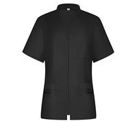 MISEMIYA - Camisa Sanitario Mujer - Uniforme Sanitario - Uniforme HOSTELERÍA 712 - XL, Negro