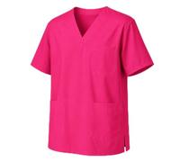 MISEMIYA Casaca Sanitaria Unisex Elástica para Enfermería y Medicina (94% Poliéster, 6% Spandex) - 1689, Fucsia, XXL