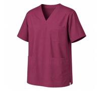 MISEMIYA Casaca Sanitaria Unisex Elástica para Enfermería y Medicina (94% Poliéster, 6% Spandex) - 1689, Granate, XL