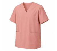 MISEMIYA Casaca Sanitaria Unisex Elástica para Enfermería y Medicina (94% Poliéster, 6% Spandex) - 1689, Rosa Empolvado, M